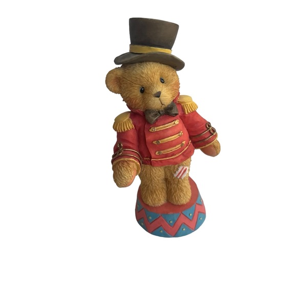 Cherished Teddies Center Ring Circus Tent Collector Set Wally Bruno Claudia 1995 - Picture 12 of 16